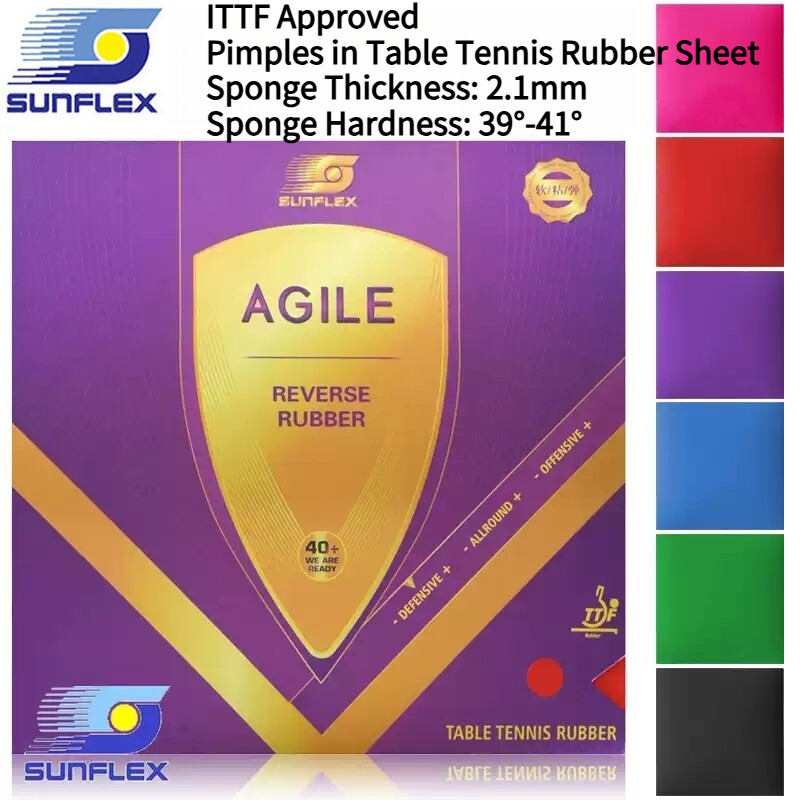 Badminton Background - SUNFLEX AGILE 다채로운 탁구 고무 시트
