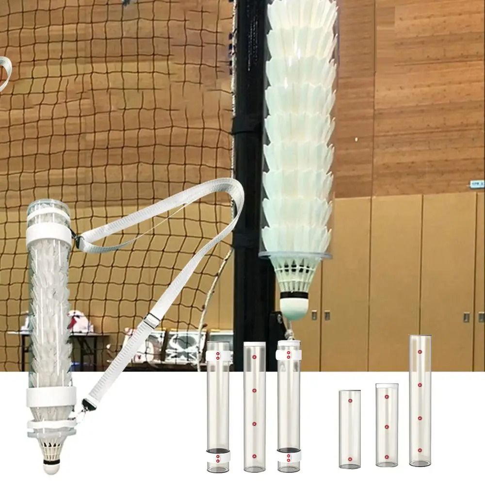 Badminton Shuttlecock - 자석 튜브 배드민턴 실린더 셔틀콕 보관