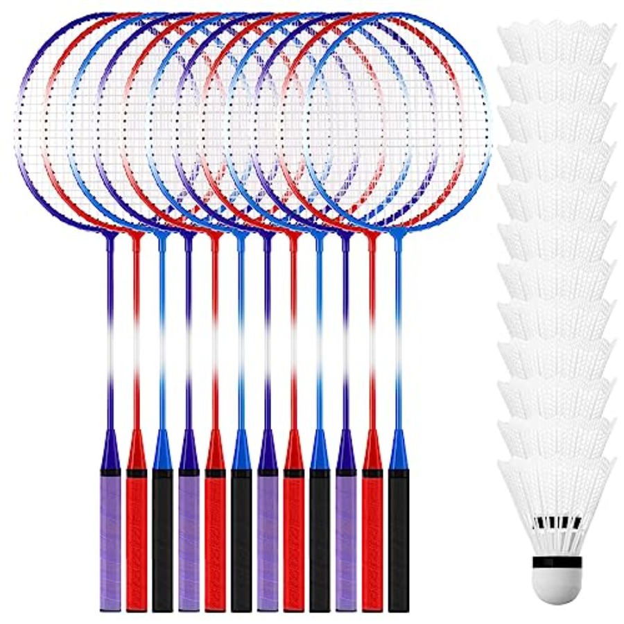 Nylon Shuttlecock 12 - 성인 및 청소년용 배드민턴 라켓 12개