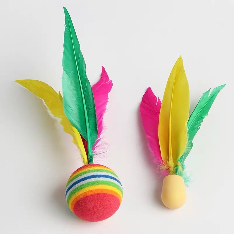 재즈민턴 야외 배드민턴 공 세트 어린이 고무 셔틀콕 깃 - Badminton Shuttlecock 리뷰 및 가격