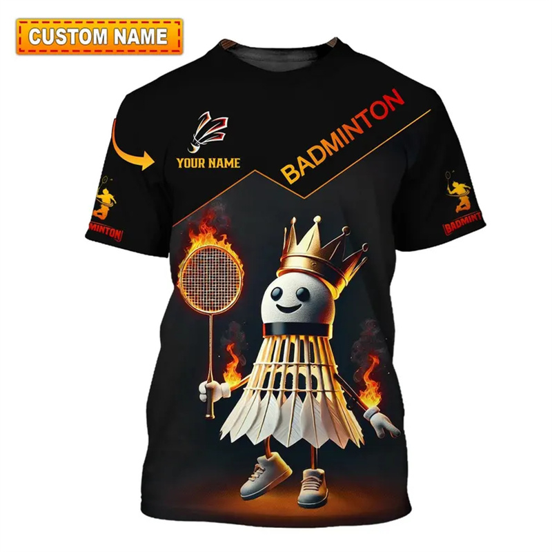 배드민턴 스포츠 티셔츠 남성 의류 멋진 소설 3D 인쇄 - Badminton Asia 리뷰 및 가격