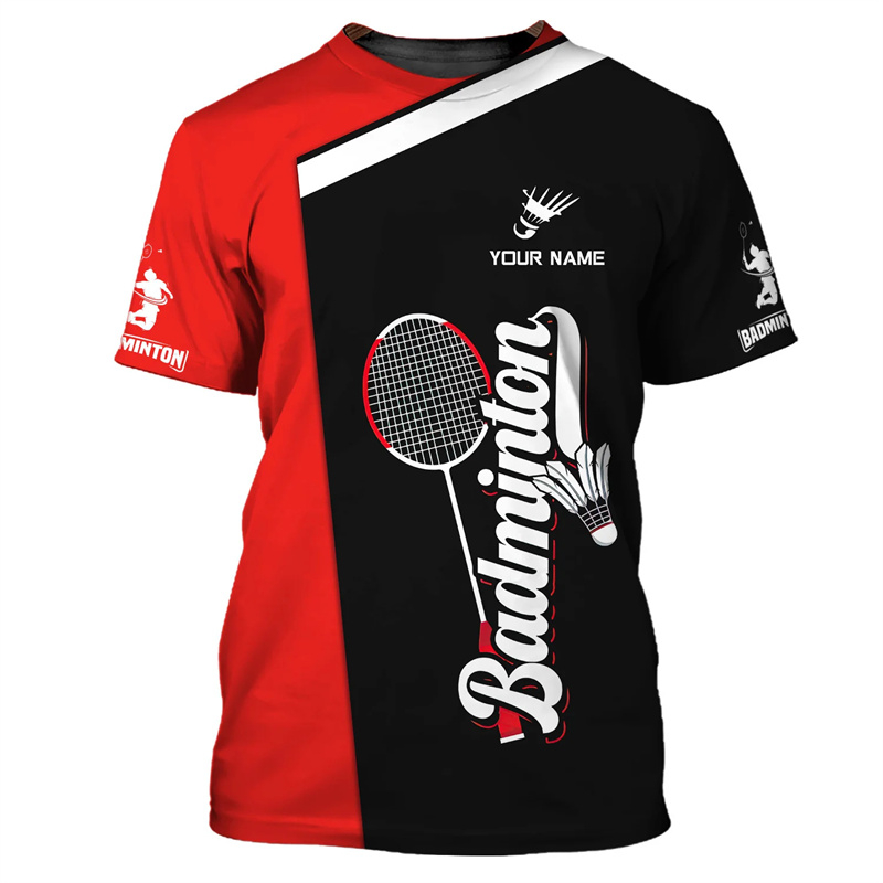배드민턴 스포츠 티셔츠 남성 의류 멋진 소설 3D 인쇄 - Badminton Asia 리뷰 및 가격